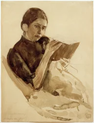 Max Liebermann, Gattin des Künstlers, Martha Liebermann